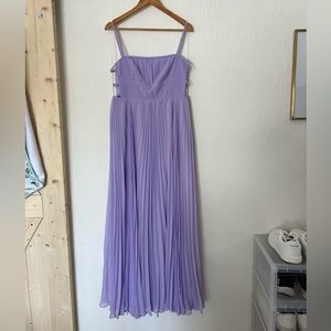 Fame and Partners Lavender Maxi Dress Size 12